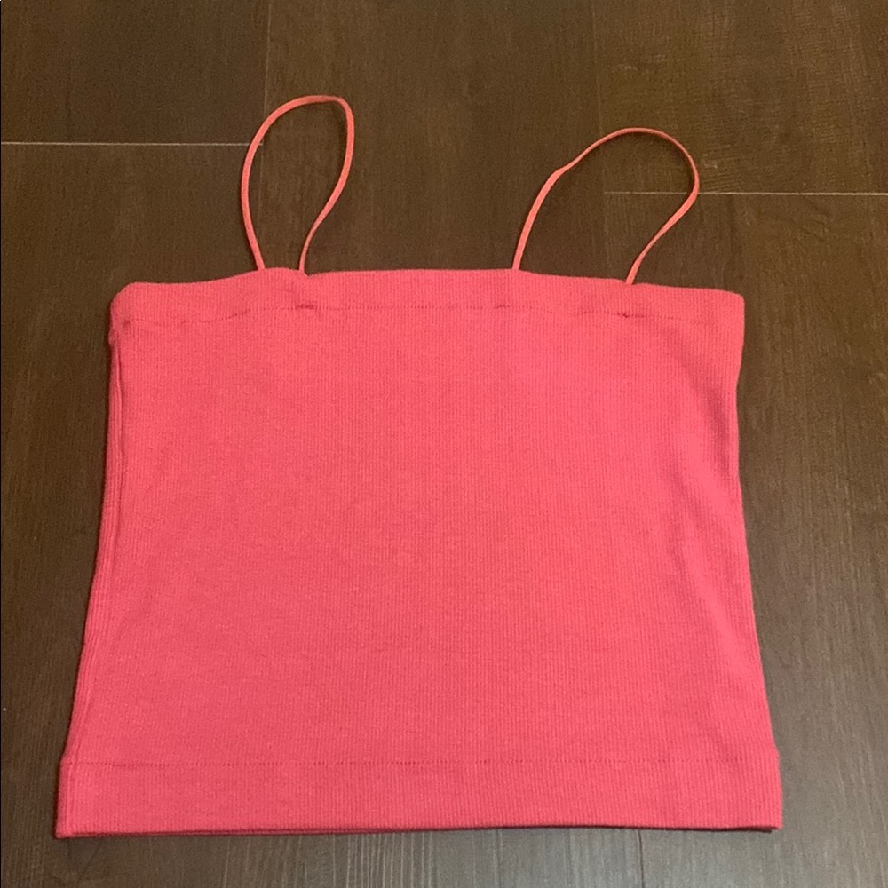American Eagle dark Pink Spaghetti Strap Top